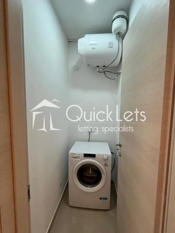 Bright and spacious three-bedroom, two-bathroom elevated maisonette for rent in Mosta