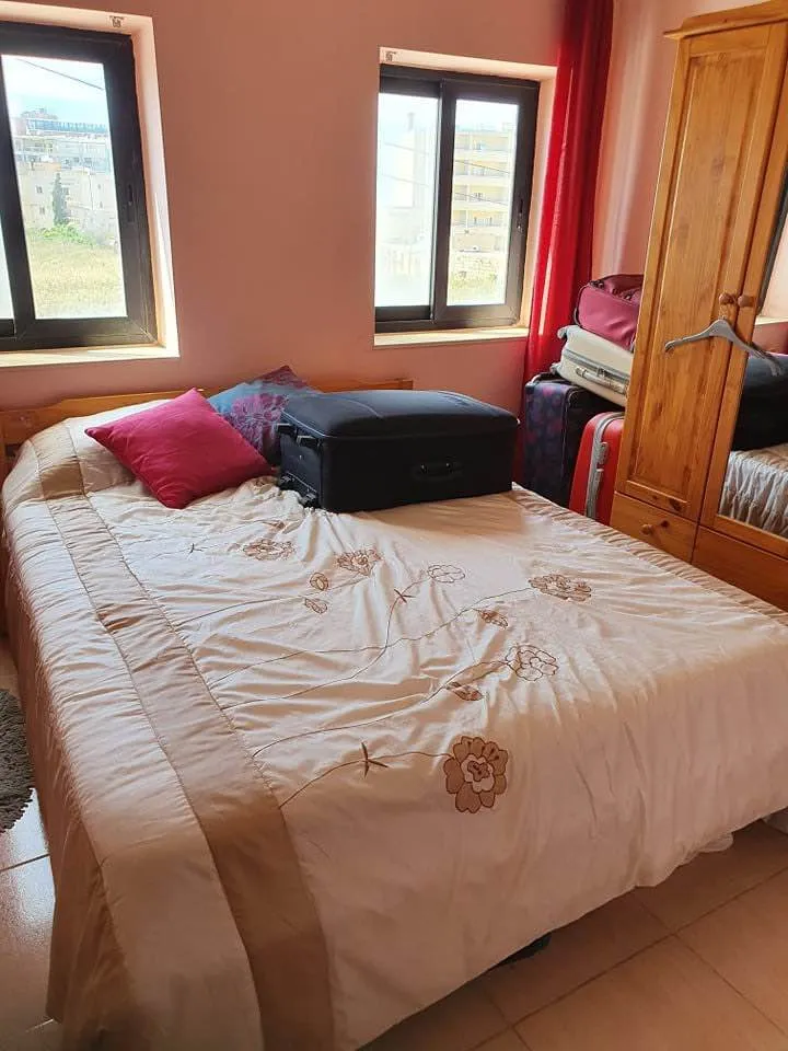 Refurbished 1st Floor Corner Apartment with Balcony and AC