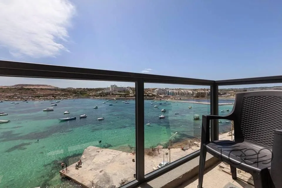 Qawra - Seafront 2 Bedroom Apartment