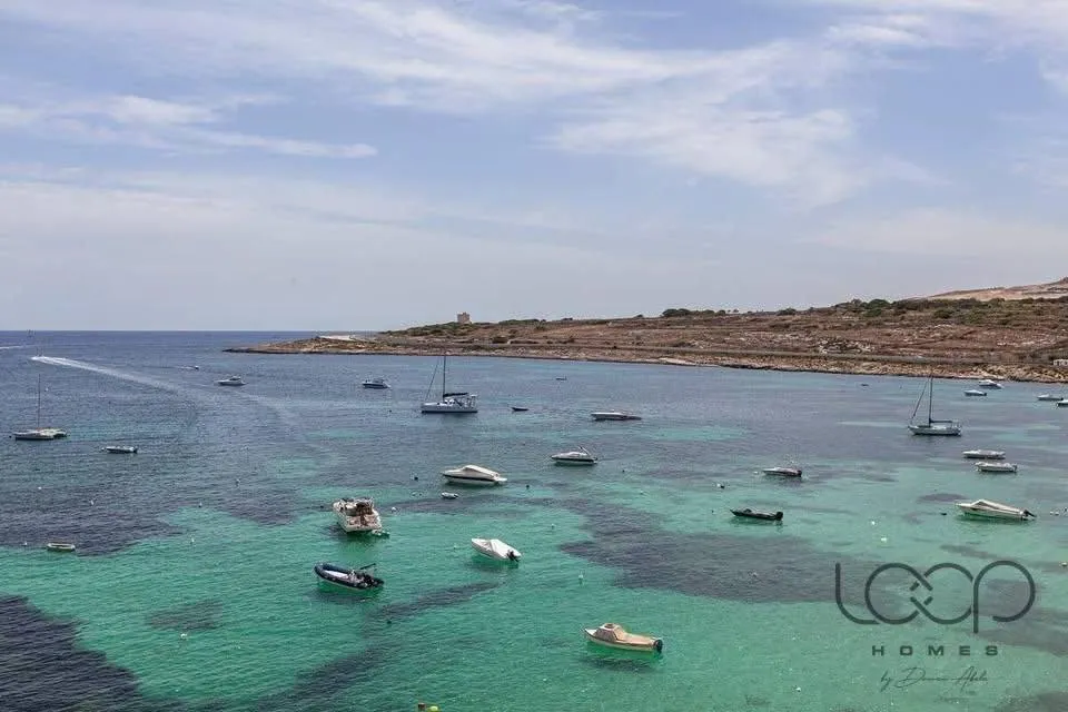 Qawra - Seafront 2 Bedroom Apartment