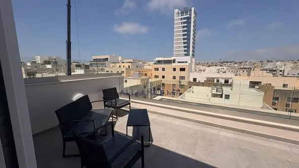 Brand New Duplex Penthouse for Rent in Ta’ Xbiex