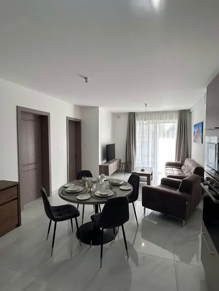 Brand-New 2-Bedroom, 2-Bathroom Apartment in Qawra