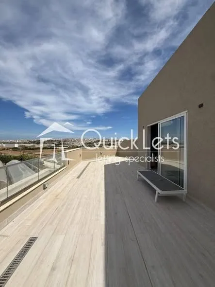 Lija | Pet-Friendly 2-Bedroom Penthouse – €2,200/Month