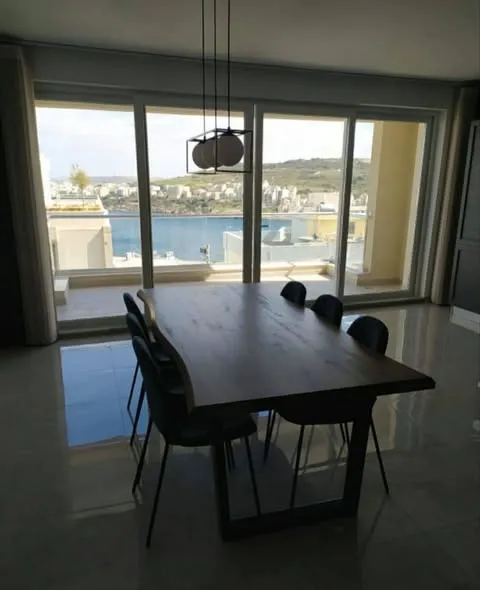 Xemxija Ultra Modern & Bright Sea Front Apartment