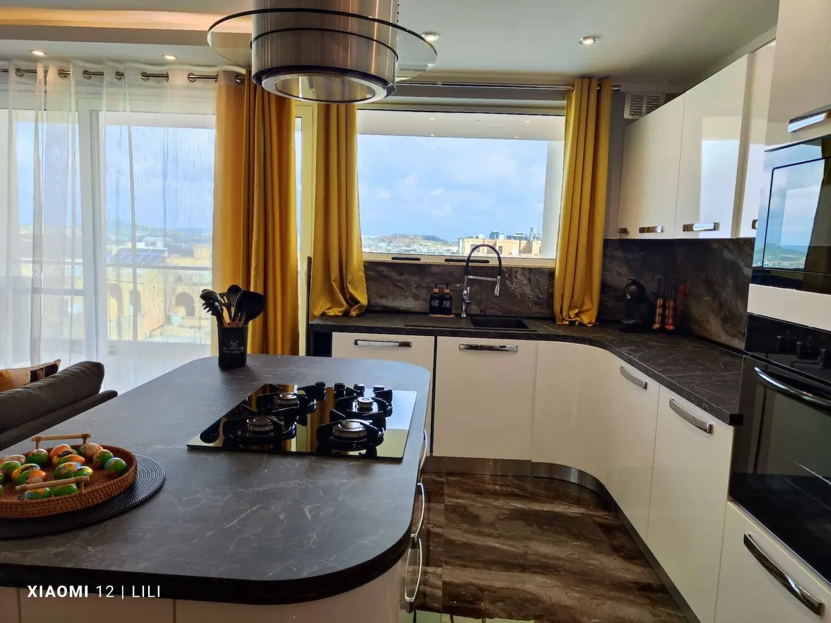 Designer-Furnished 3-Bedroom Apartment with communal pool – Sannat, Gozo