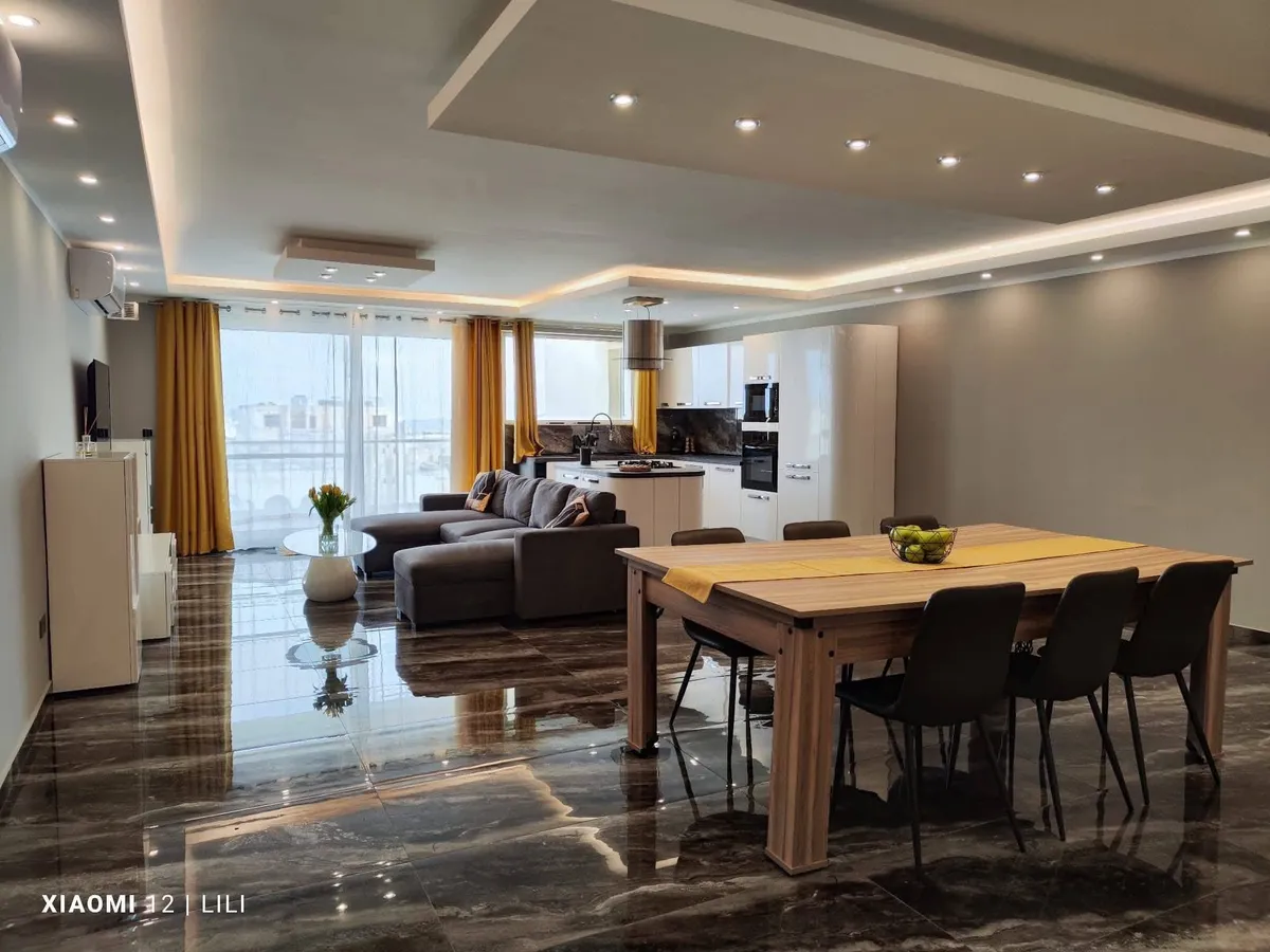 Designer-Furnished 3-Bedroom Apartment with communal pool – Sannat, Gozo