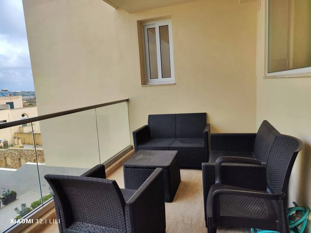 Designer-Furnished 3-Bedroom Apartment with communal pool – Sannat, Gozo