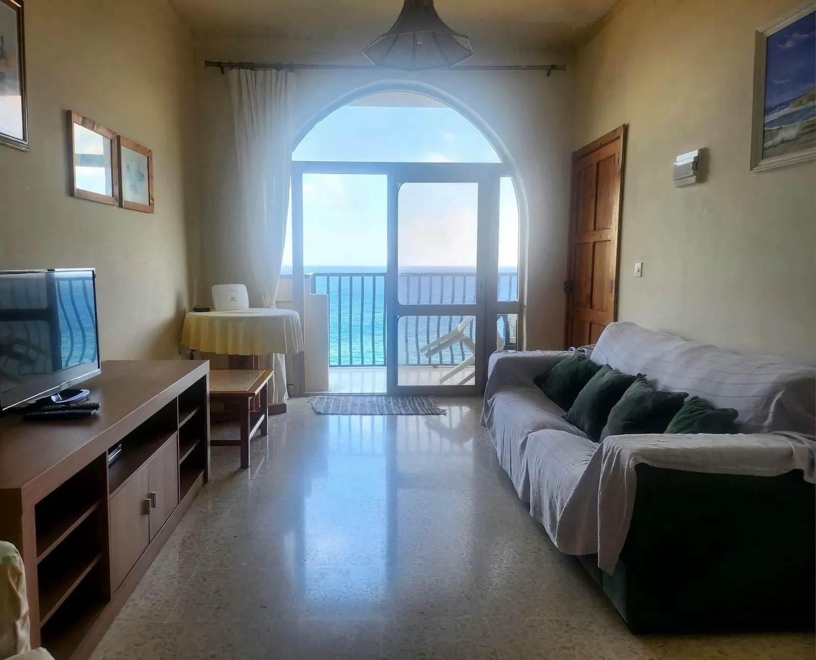 2 bedroom apartment with sea view in Marsalforn