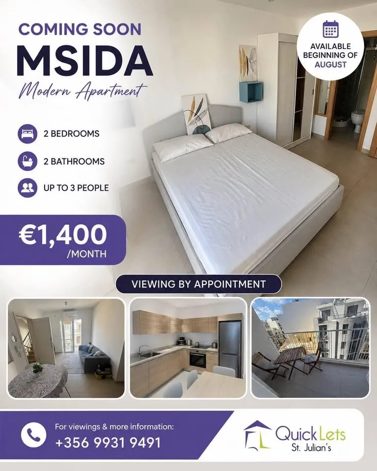 Modern Apartment in Msida