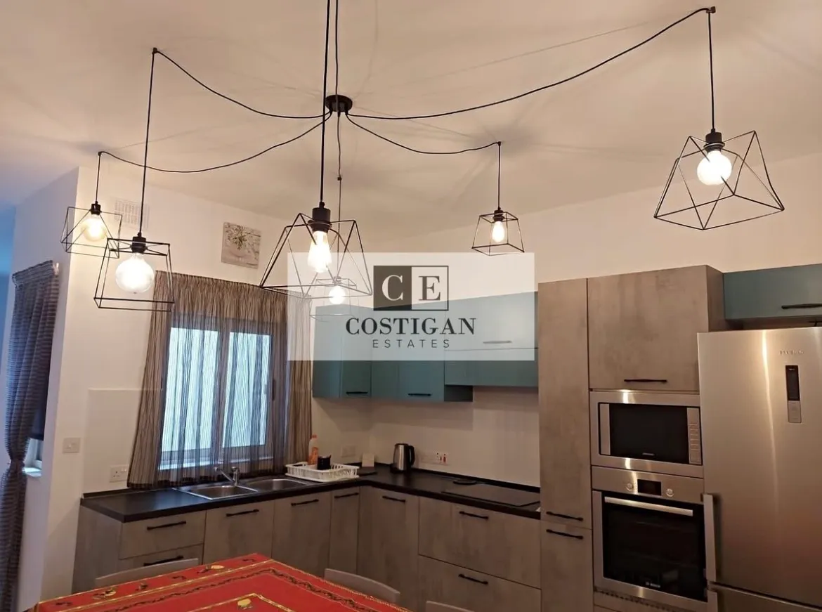 To Let Qormi 3 Bedroom 1 Bathroom Penthouse