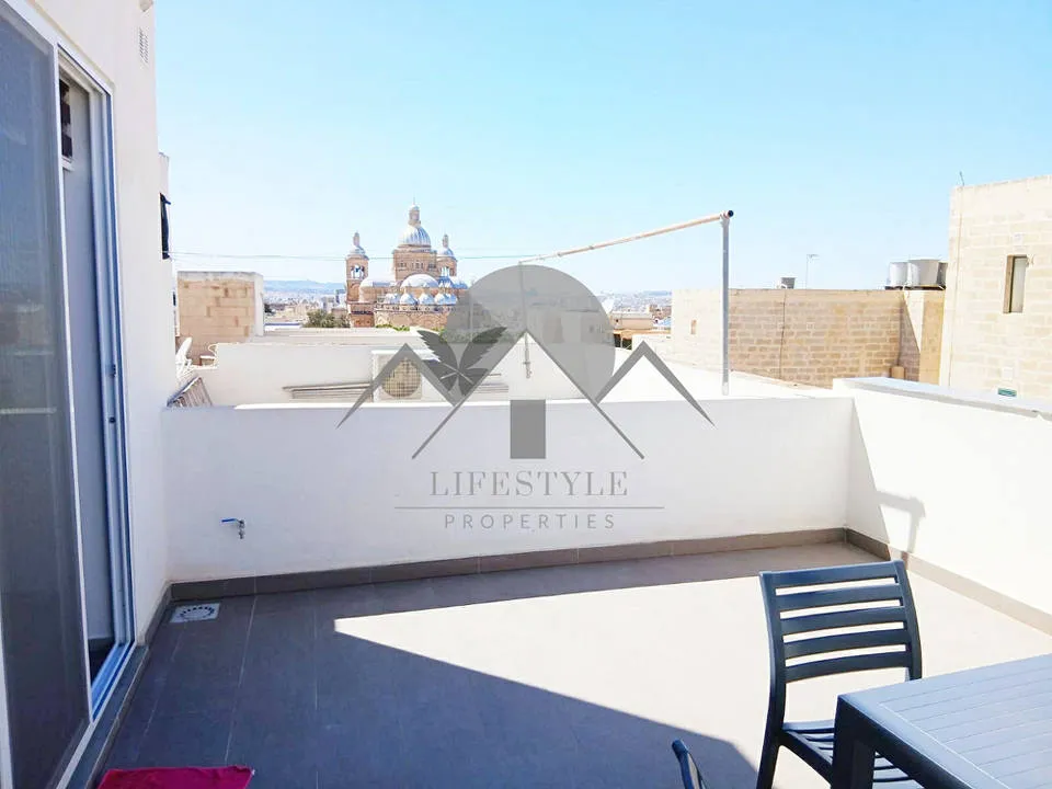 Brand New Double Bedroom Penthouse in Paola - Fully Finished, Air-Conditioned & Terrace