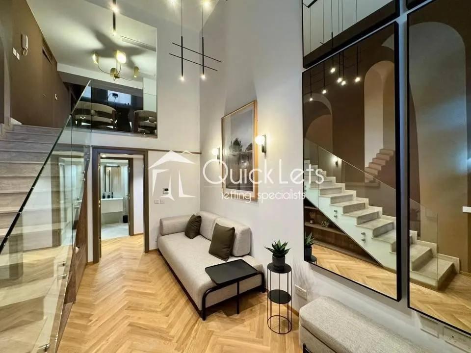 Floriana Seafront – One-Bedroom Duplex Maisonette