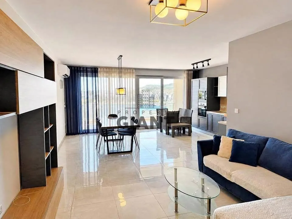 Modern 3-Bedroom Apartment in Xemxija