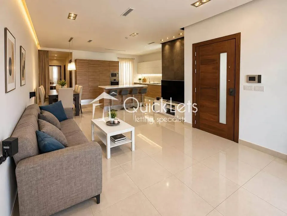 SIĠĠIEWI – Stylish & Fully Furnished 3-Bedroom Apartment