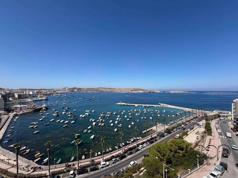 Bugibba - Brand New Seafront 1 Bedroom Penthouse
