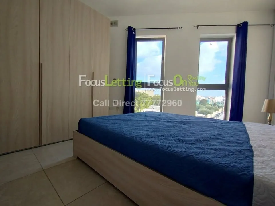 2 double bedroom and 2 bathroom flat in Pietà
