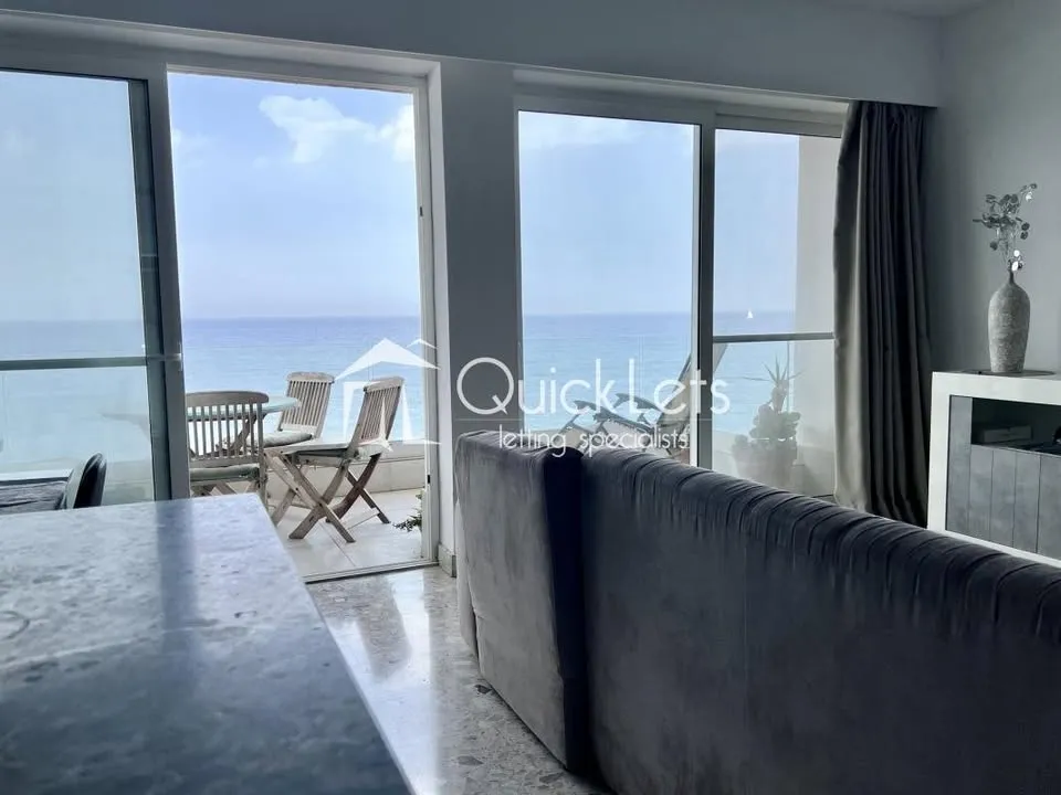 Modern Seafront Apartment in Sliema