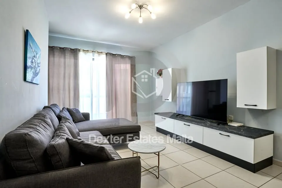 Modern 2-bedroom apartment in Gzira