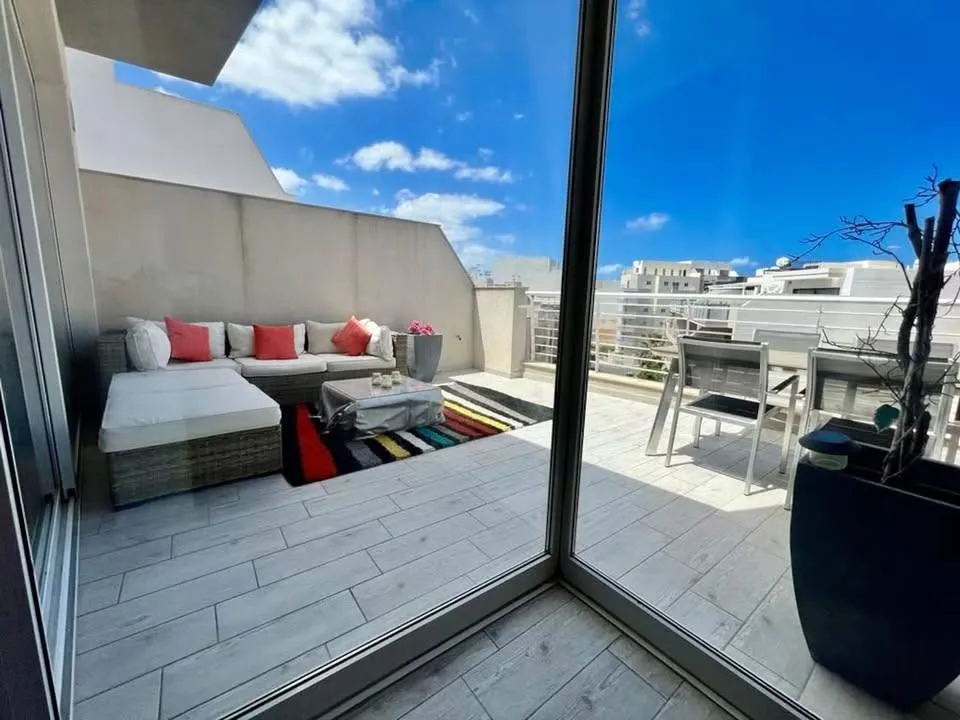 Two bedroom penthouse in Marsaskala