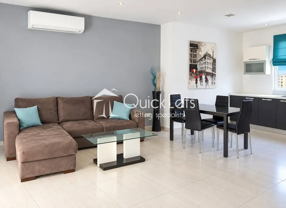 Two-Bedroom Penthouse in Sliema