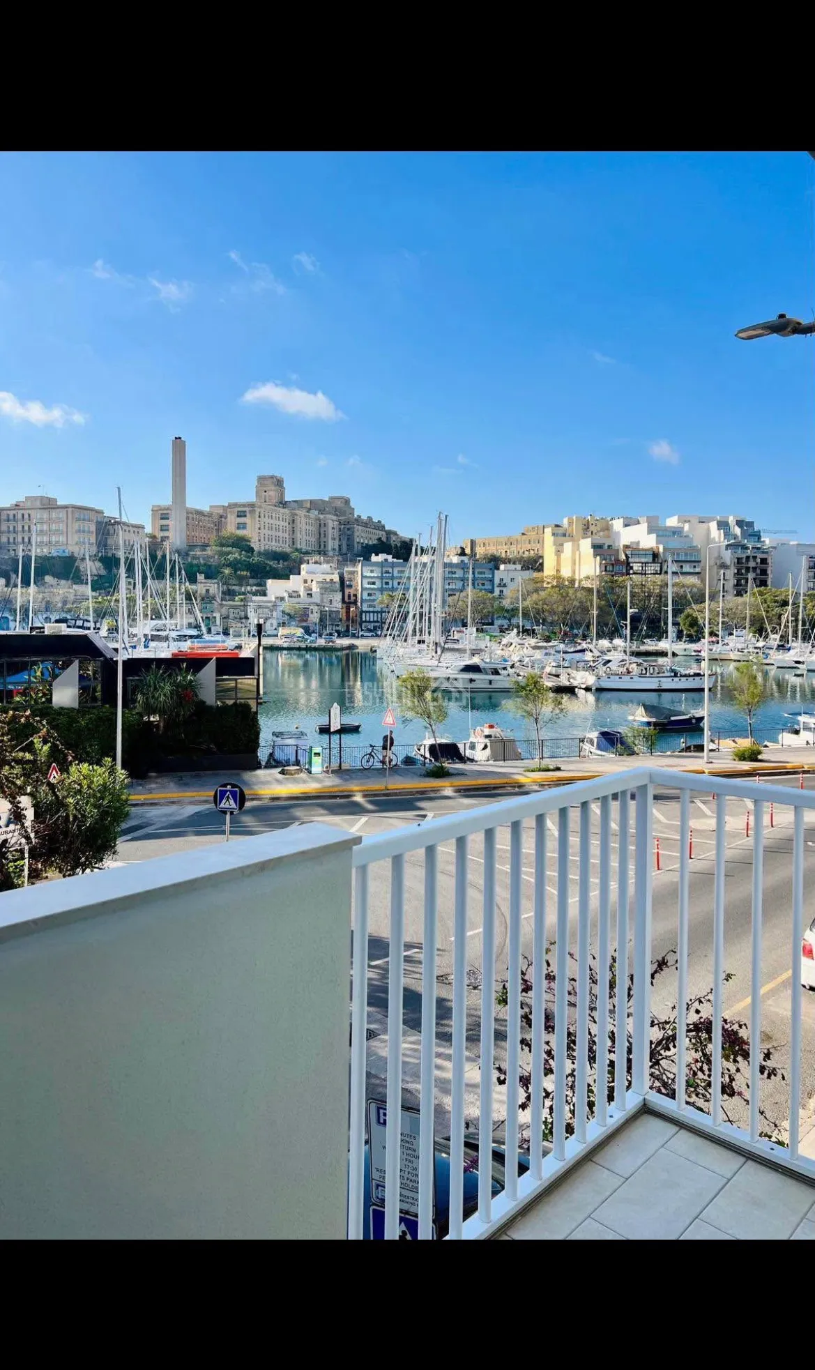Front Balcony with Sea Views