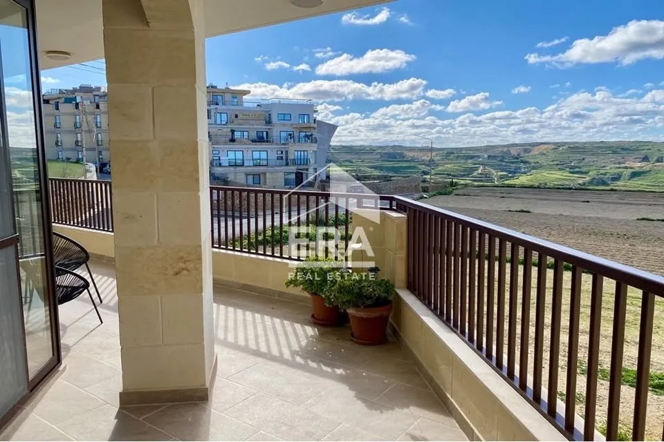 Luxury-Finished 2-Bedroom Apartment with Spectacular Open Views – San Lawrenz, Gozo