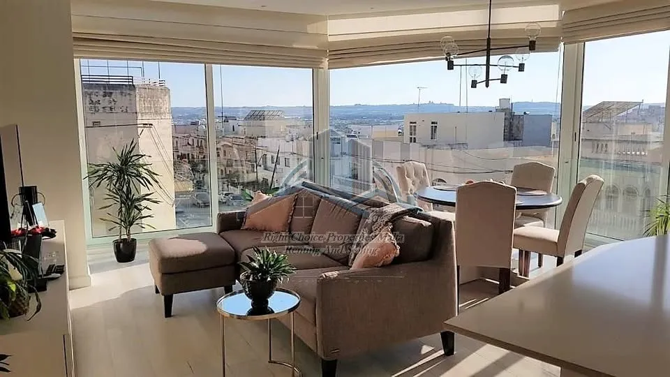 Highly Finished 2 Bedroom Corner Apartment To Let In Naxxar