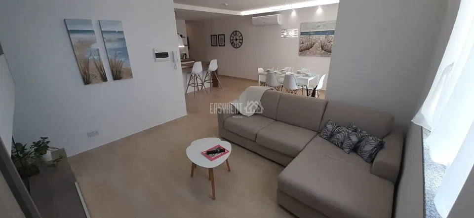 2-bedroom apartment for rent in Qawra