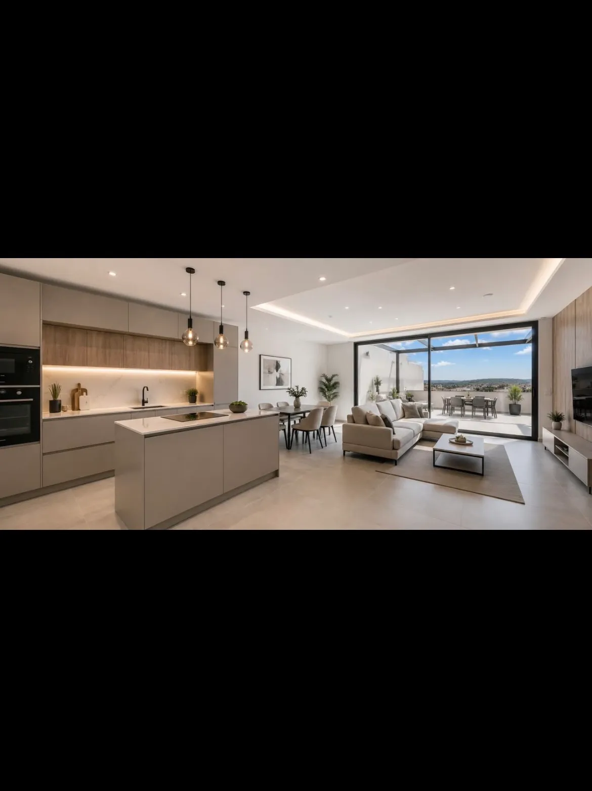 Modern Brand New 3-Bedroom Penthouse with A Large Terrace in Gharghur – €3,250/month