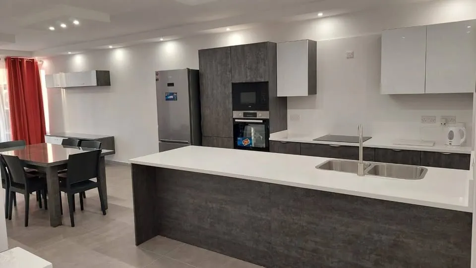 Nice and modern fully furnished 3 Bedroom apartment in Bugibba