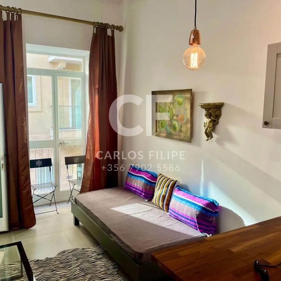 1 Bedroom Duplex Apartment in Gzira