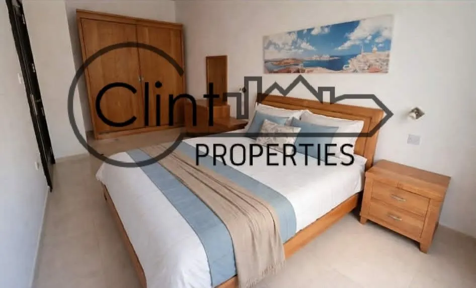 One Double Bedroom + Study Apartment in Sliema for Rent