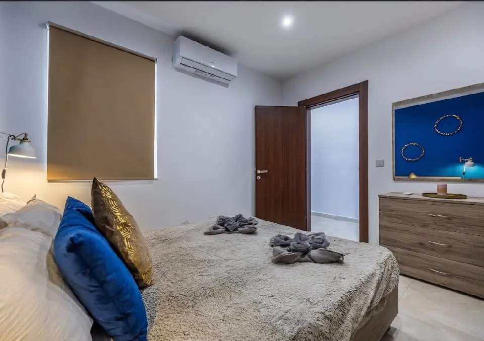 San Gwann Fully Furnished 1 Double Bedroom Modern Apartment