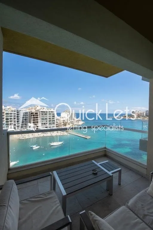 2-BEDROOM | 2-BATHROOM SEAFRONT APARTMENT – ST JULIAN’S