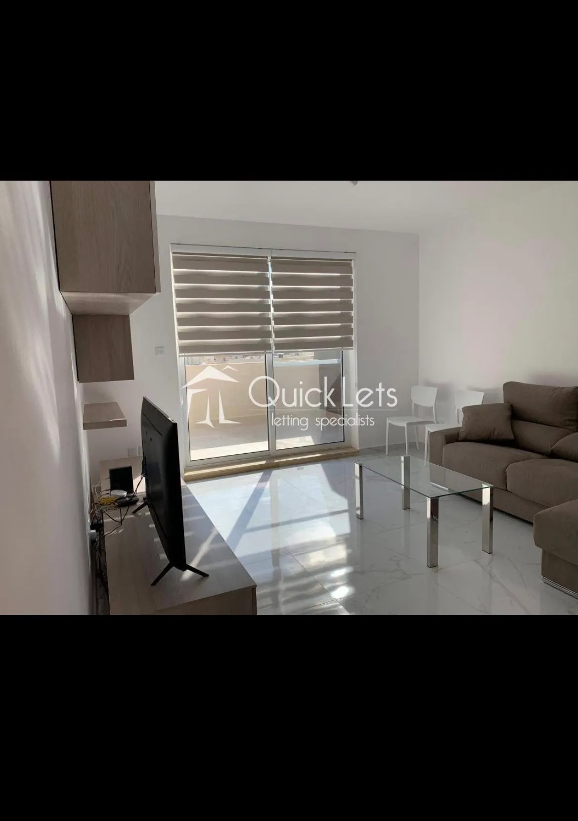 2 bedroom, 2 bathroom apartment in Qawra for rent